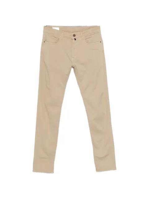 five-pocket slim-fit trousers by INCOTEX
