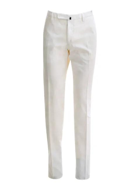 flat-front trousers by INCOTEX