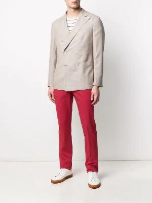 front pocket chinos by INCOTEX