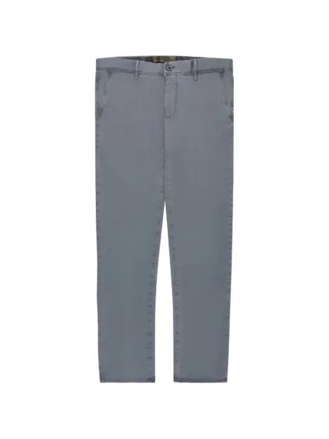 gabardine slim-fit trousers by INCOTEX
