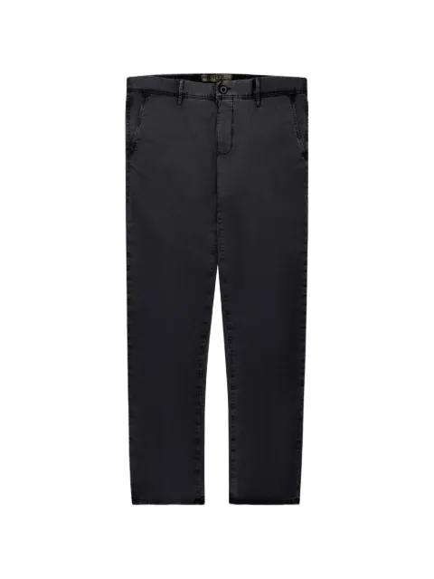 gabardine slim-fit trousers by INCOTEX