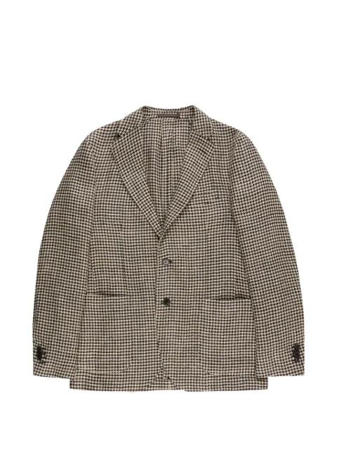 houndstooth blazer by INCOTEX
