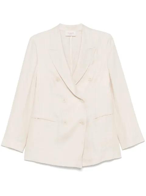 linen blazer by INCOTEX