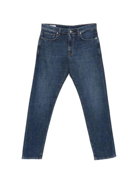 logo-patch belt-loop jeans by INCOTEX