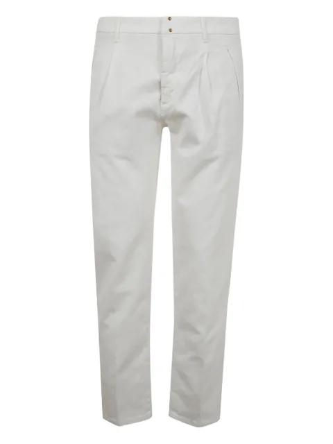 logo-patch trousers by INCOTEX