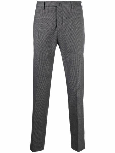 mid-rise slim-fit chinos by INCOTEX