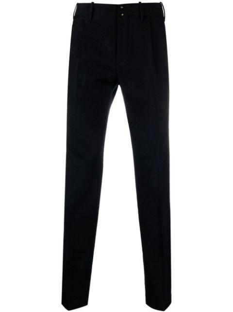 mid-rise straight-leg trousers by INCOTEX