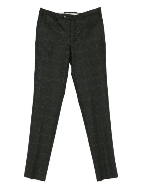 plaid trousers by INCOTEX