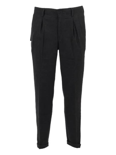 pleated chino trousers by INCOTEX