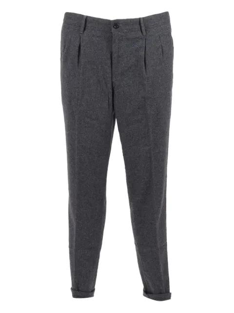 pleated chinos by INCOTEX
