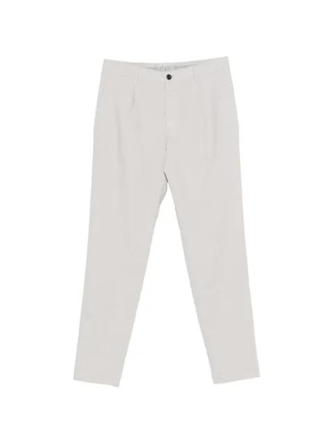 pleated cotton trousers by INCOTEX