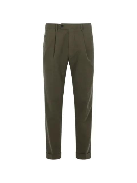 pleated-detail trousers by INCOTEX