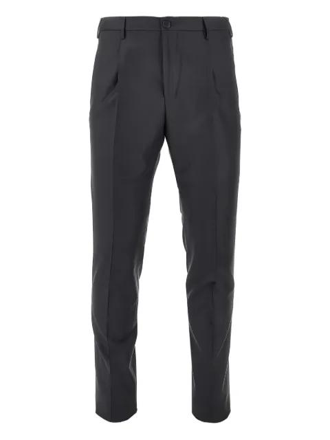 pleated-detail trousers by INCOTEX