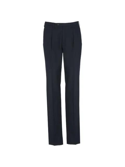 pleated straight-leg trousers by INCOTEX