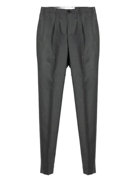 pleated tailored trousers by INCOTEX