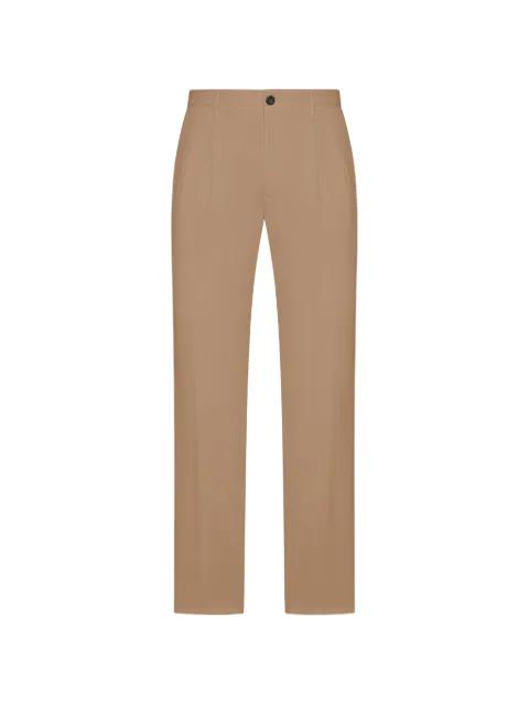 pleated tailored trousers by INCOTEX
