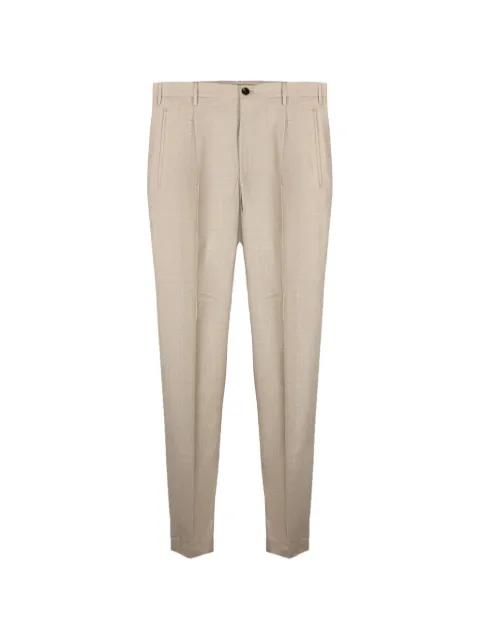 pleated tailored trousers by INCOTEX