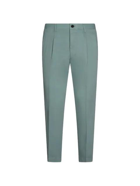 pleated tapered-leg trousers by INCOTEX