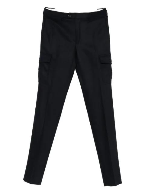 pressed-crease cargo trousers by INCOTEX