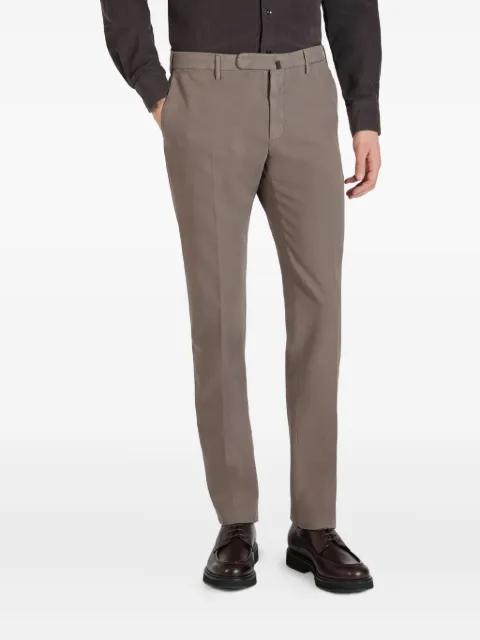 pressed-crease regular trousers by INCOTEX