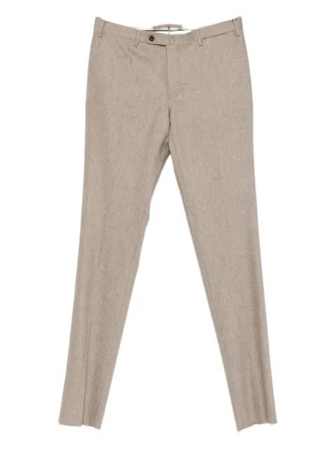pressed-crease trousers by INCOTEX