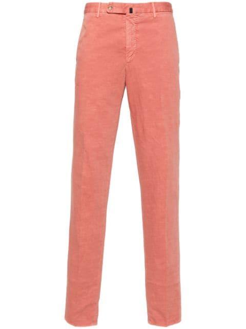 pressed-crease trousers by INCOTEX