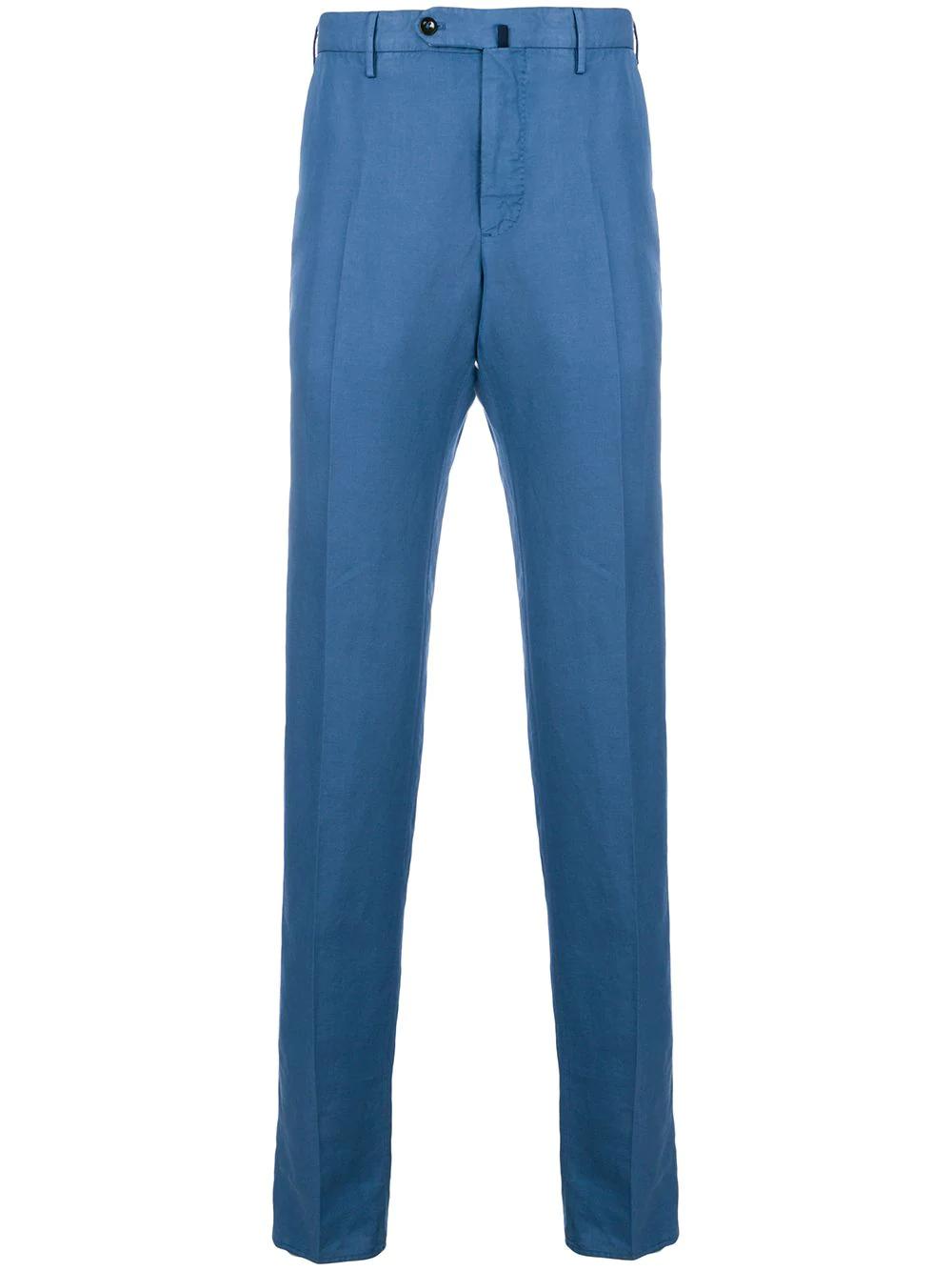 pressed-crease trousers by INCOTEX