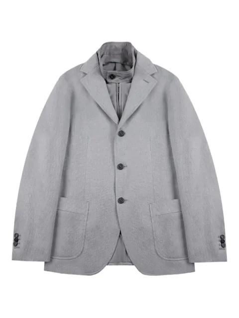 removable-panel blazer by INCOTEX