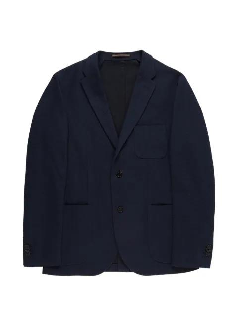 rib-knit blazer by INCOTEX