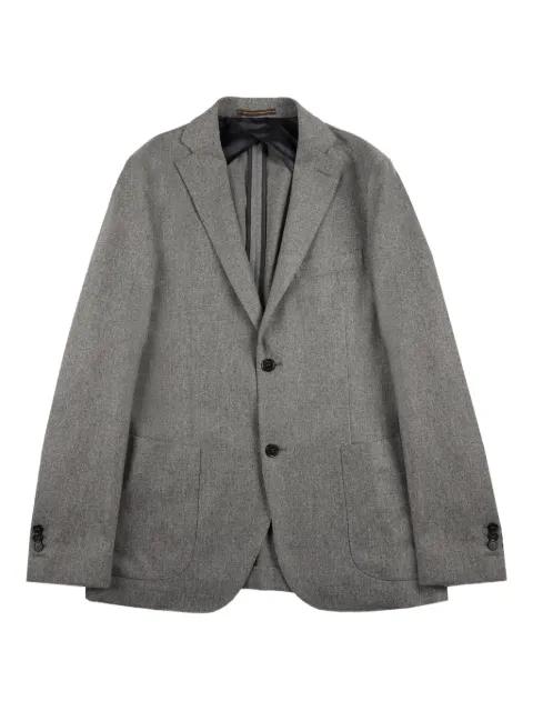 single-breasted flannel jacket by INCOTEX
