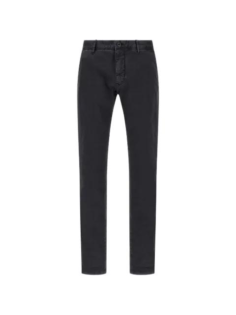 slim-cut chino trousers by INCOTEX