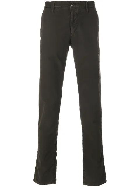 slim-cut chinos by INCOTEX