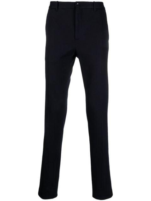 slim-cut tailored trousers by INCOTEX