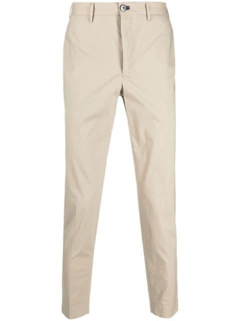 slim-cut trousers by INCOTEX