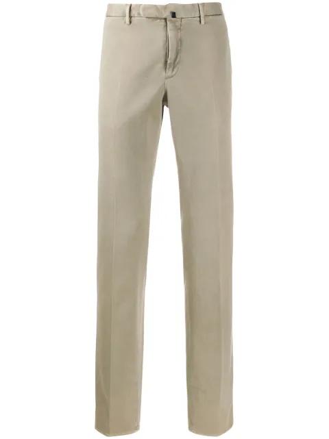 slim-fit chinos by INCOTEX