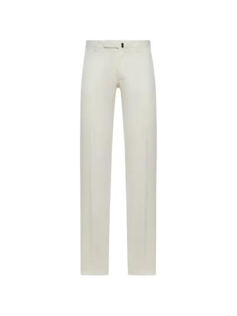 slim-fit tailored trousers by INCOTEX