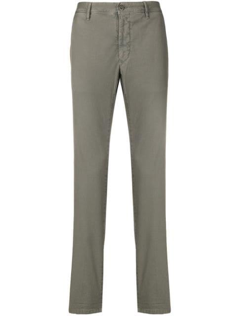 slim-fit trousers by INCOTEX