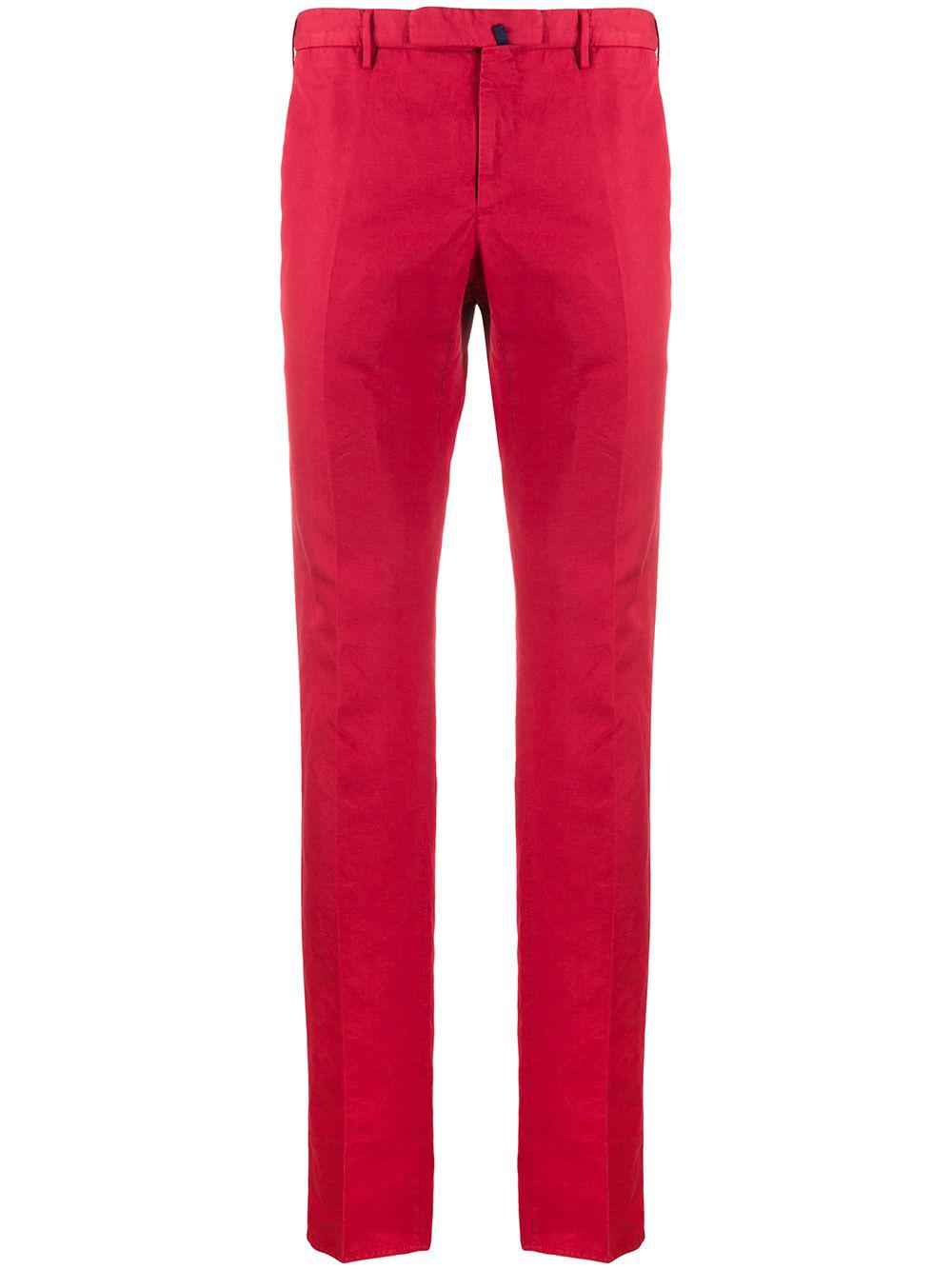 slim-fit trousers by INCOTEX