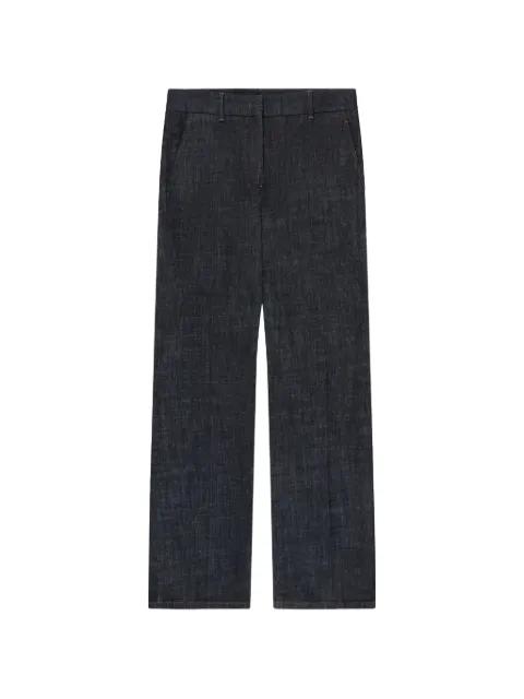 slim-fit wide-leg jeans by INCOTEX