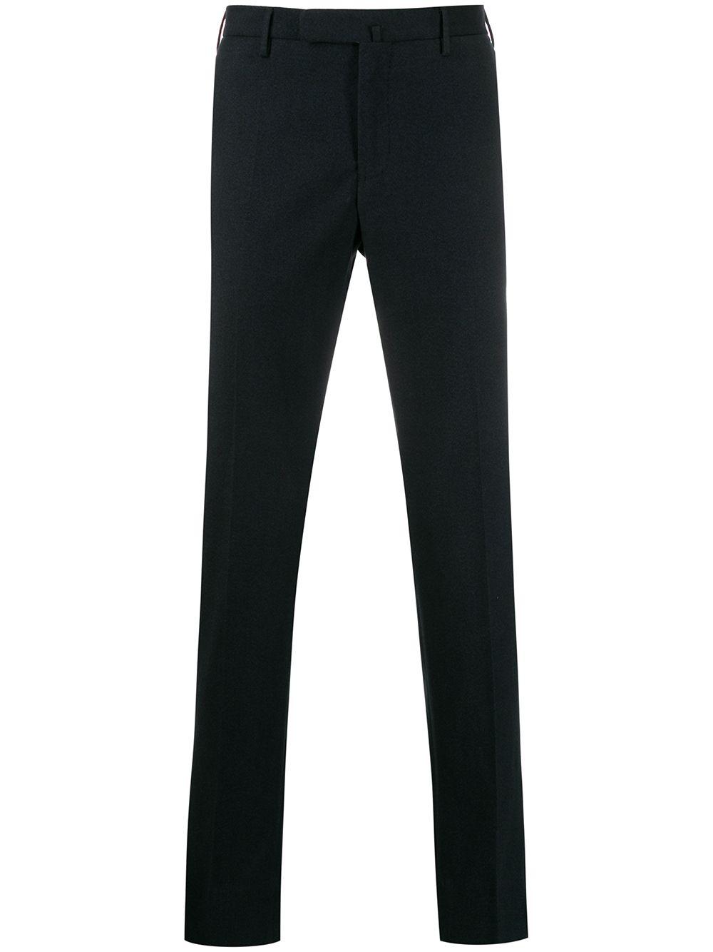 slim tailored trousers by INCOTEX