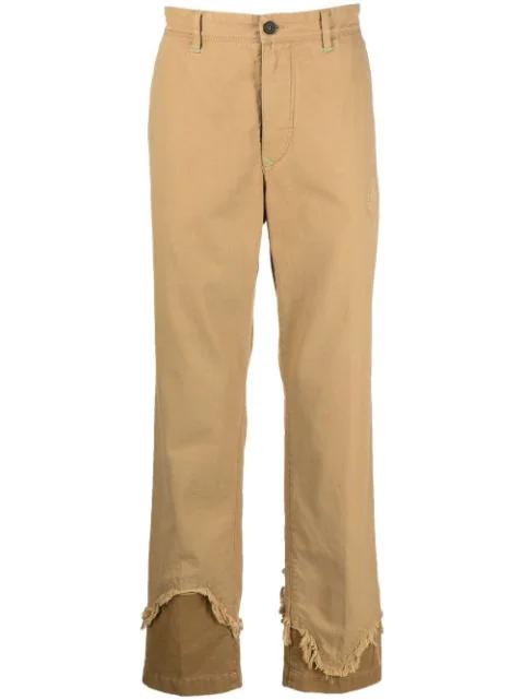 straight-leg chinos by INCOTEX