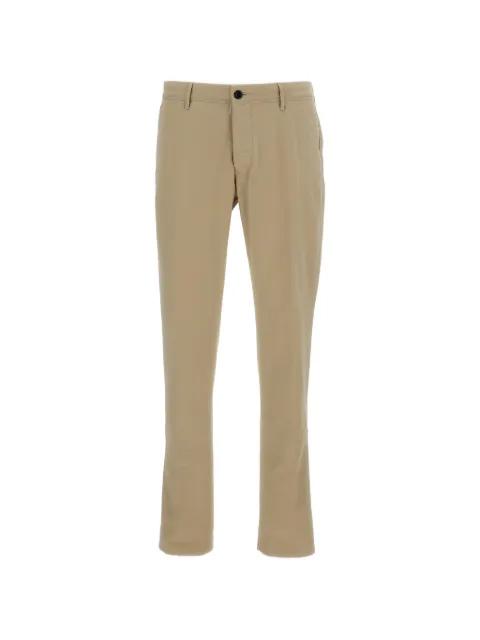 straight-leg cotton trousers by INCOTEX