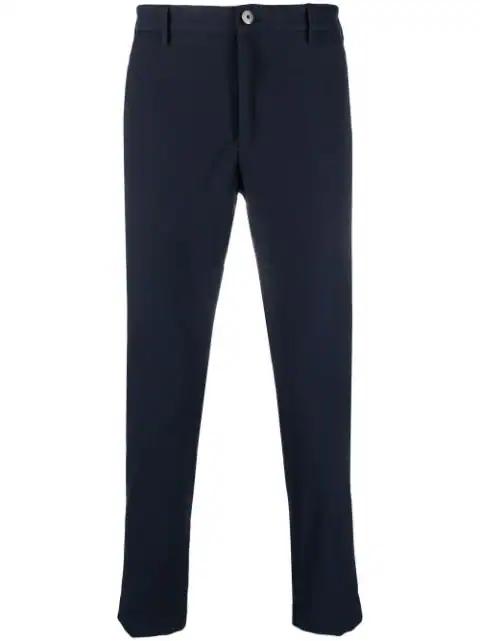 straight-leg cotton trousers by INCOTEX