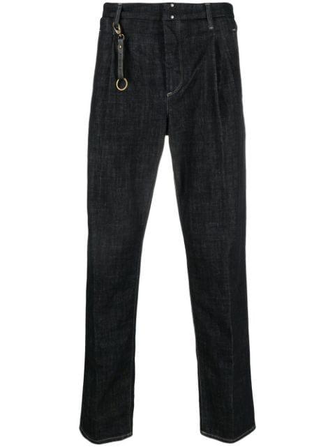 straight-leg denim trousers by INCOTEX