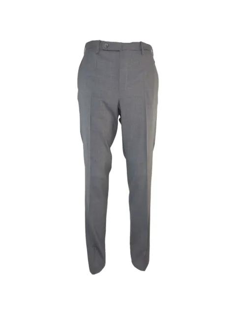 tailored straight-leg trousers by INCOTEX