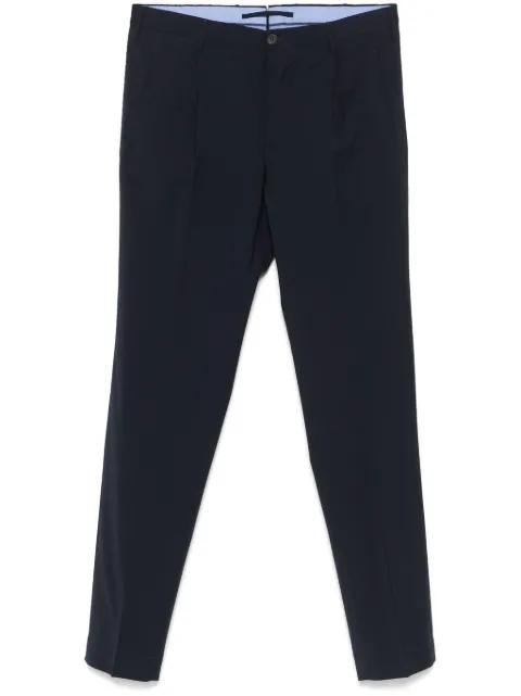 tapered fit trousers by INCOTEX