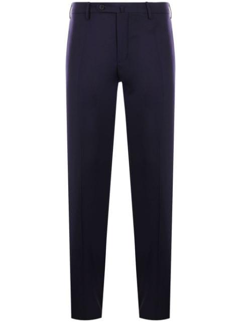 virgin-wool tailored trousers by INCOTEX