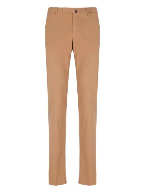 welt-pocket cotton trousers by INCOTEX