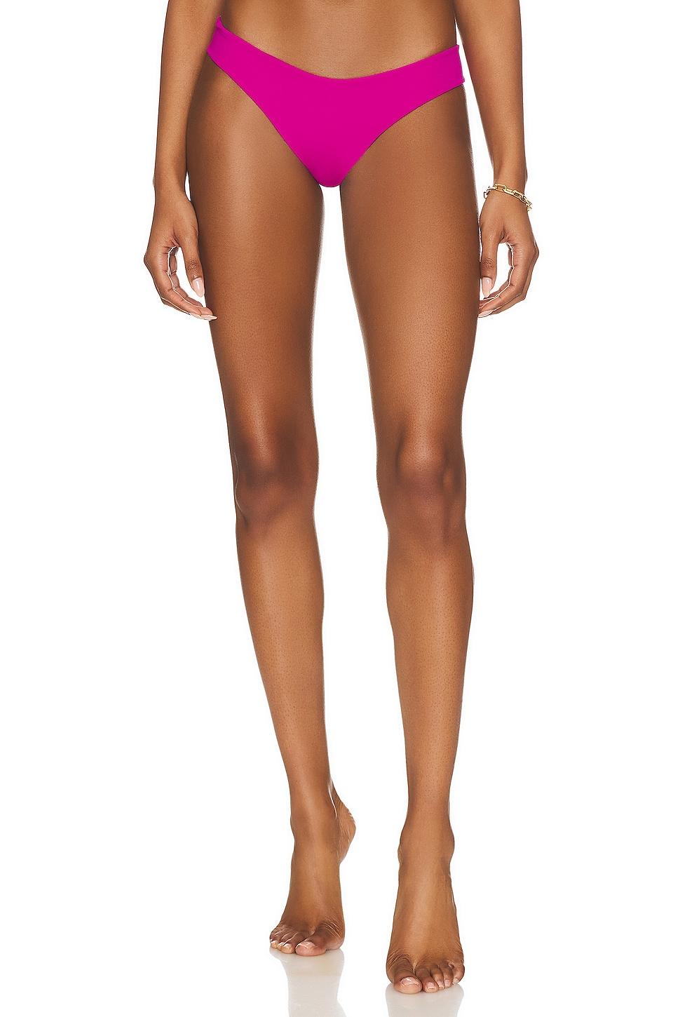 Indah Mandy Bikini Bottom in Fuchsia by INDAH