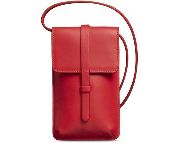 Léonore leather smartphone bag by INES DE LA FRESSANGE